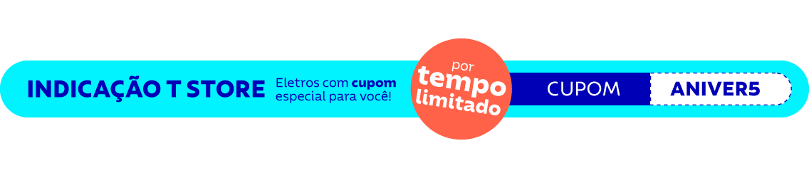  Eletros com cuopom de desconto: ANIVER5