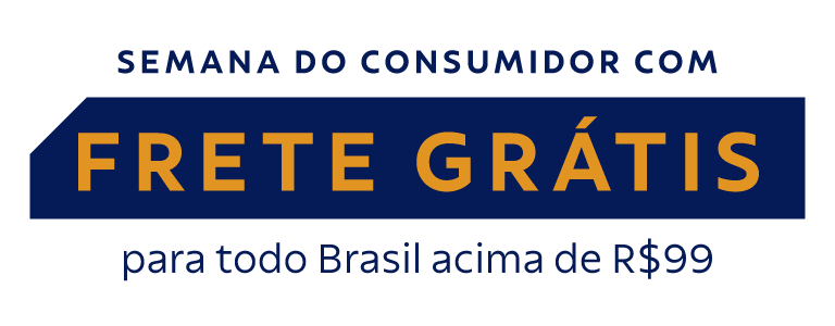 Frete grátis para todo o Brasil acima de R$ 99