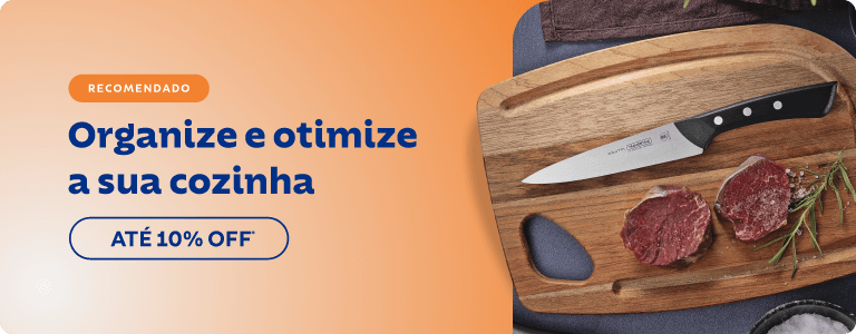 Organize e otimize sua cozinha com desconto!