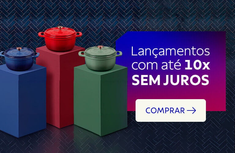 Lan&ccedil;amentos com at&eacute; 10x SEM JUROS