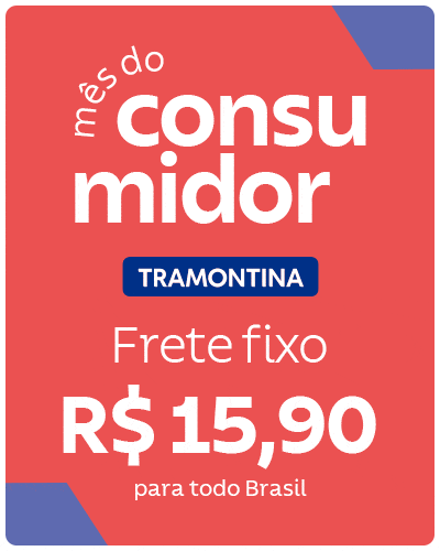 Frete fixo R$ 15,90 para todo o Brasil +5% OFF em pagamentos à vista 
