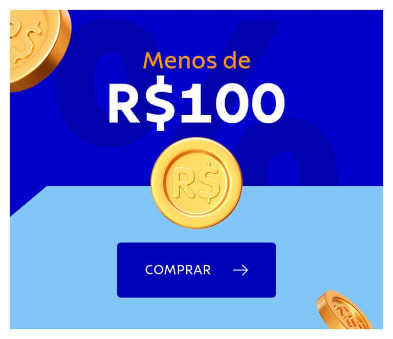 Menos de R$ 100