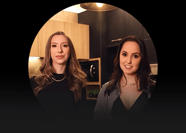 Andrelize Trubian e Caroline Gasperin