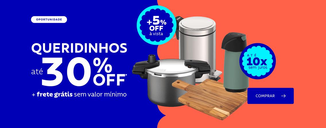 Descontos + FRETE GRÁTIS sem valor mínimo por tempo limitado!