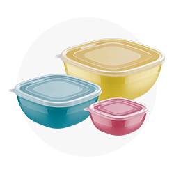 Recipientes e Potes para Alimentos