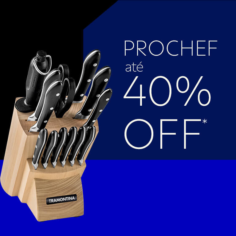 Facas Prochef at&eacute; 40% OFF