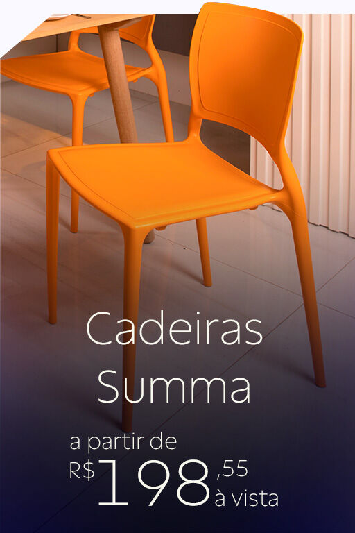 Cadeiras Summa a partir de R$ 198,55