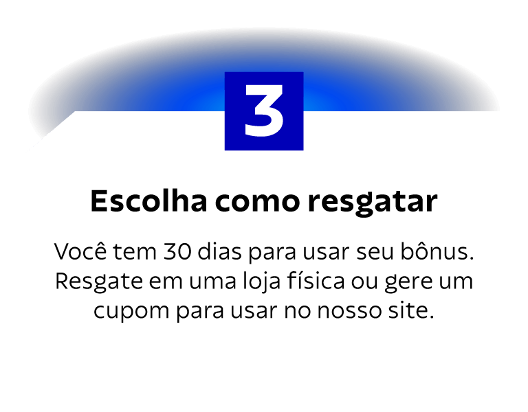Escolha como resgatar