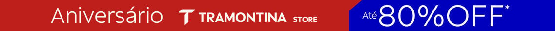 Anivers&aacute;rio Tramontina Store at&eacute; 80% OFF*! Aproveite agora - 8 anos, 8 cupons