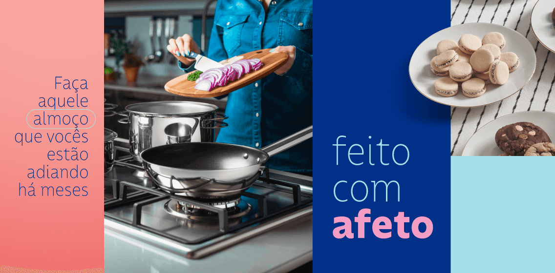 Fa&ccedil;a aquele almo&ccedil;o que voc&ecirc;s est&atilde;o adiando a meses.