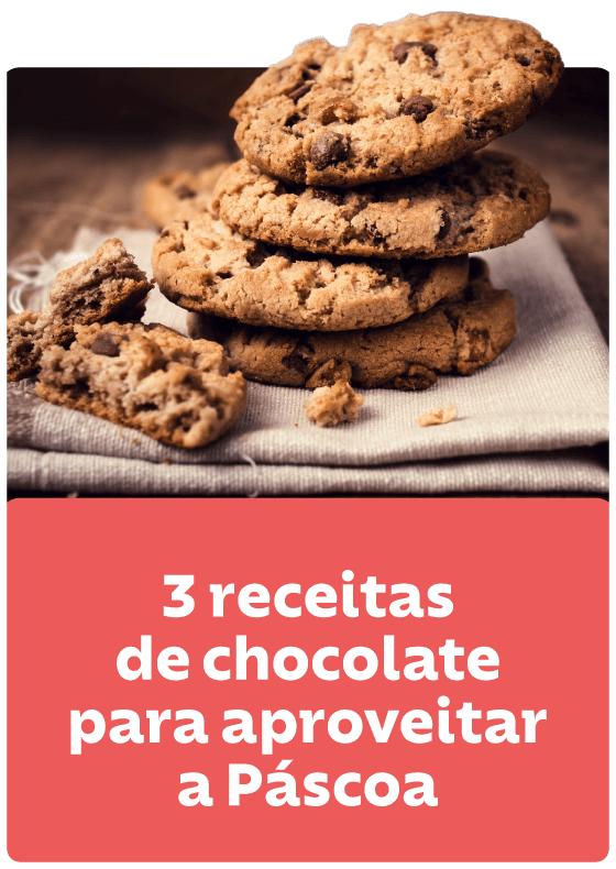 3 receitas de chocolate para aproveitar a Páscoa