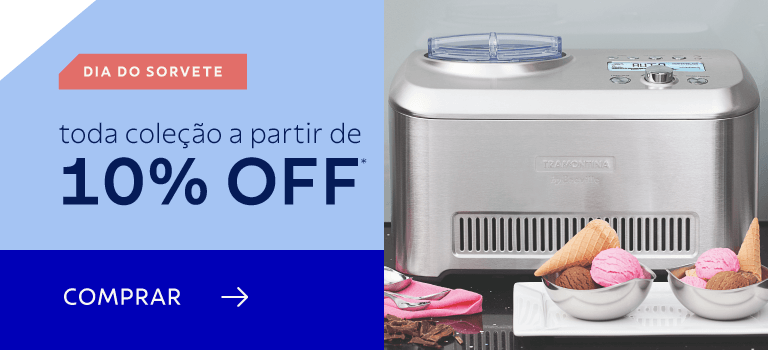 Dia do Sorvete - a partir de 10% OFF*