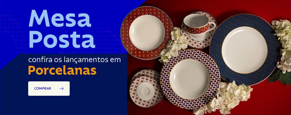 Mesa Posta | Confira os lan&ccedil;amentos em Porcelanas
