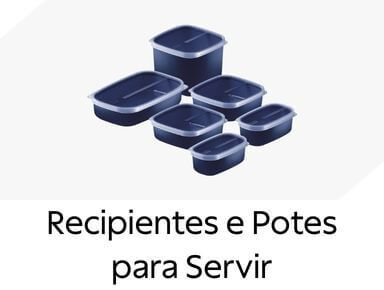 Recipientes e potes para alimentos 