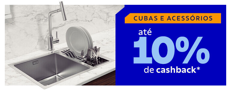 Cubas e acess&oacute;rios at&eacute; 10% OFF*