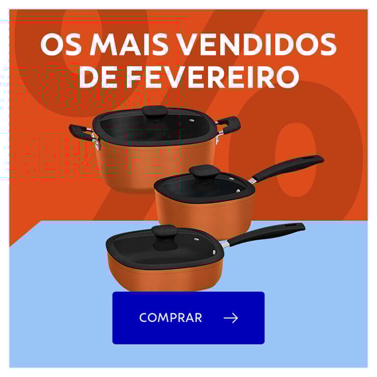 Os mais vendidos de fevereiro