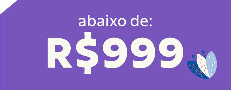 Presentes abaixo de R$ 999