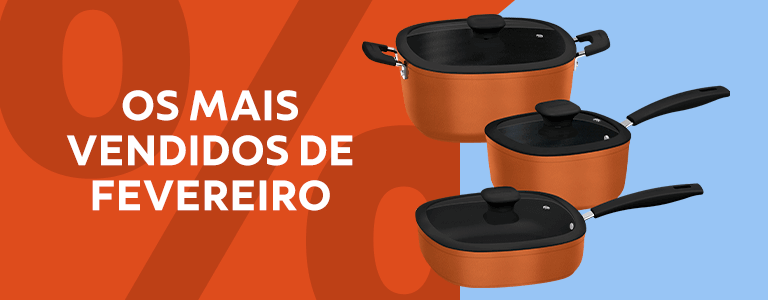 Os mais vendidos de fevereiro