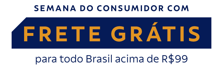 Frete grátis para todo o Brasil acima de R$ 99