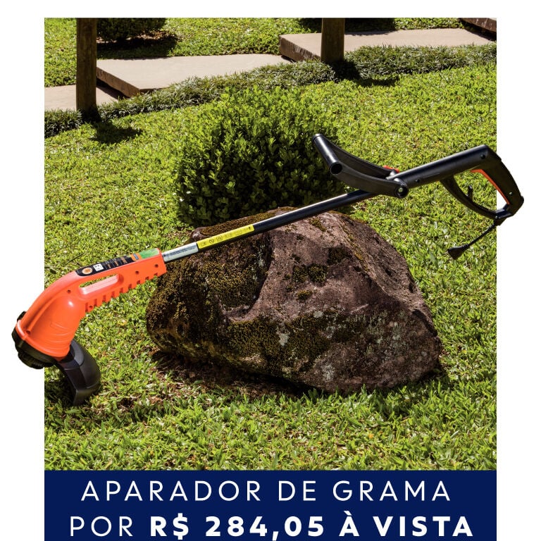 Aparador de grama por R$ 284,05 &agrave; vista