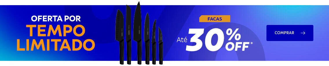 OFERTA POR TEMPO LIMITADO: facas at&eacute; 30% OFF