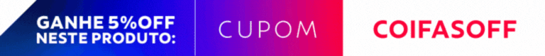 +5% OFF neste produto com cupom: COIFASOFF