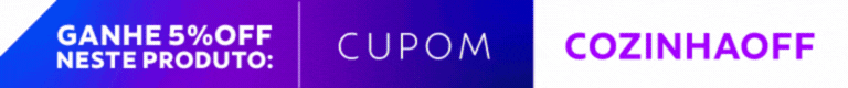 +5% OFF neste produto com cupom: COIFASOFF