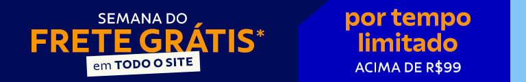 Semana do Frete Grátis em todo o site por tempo limitado acima de R$ 99*